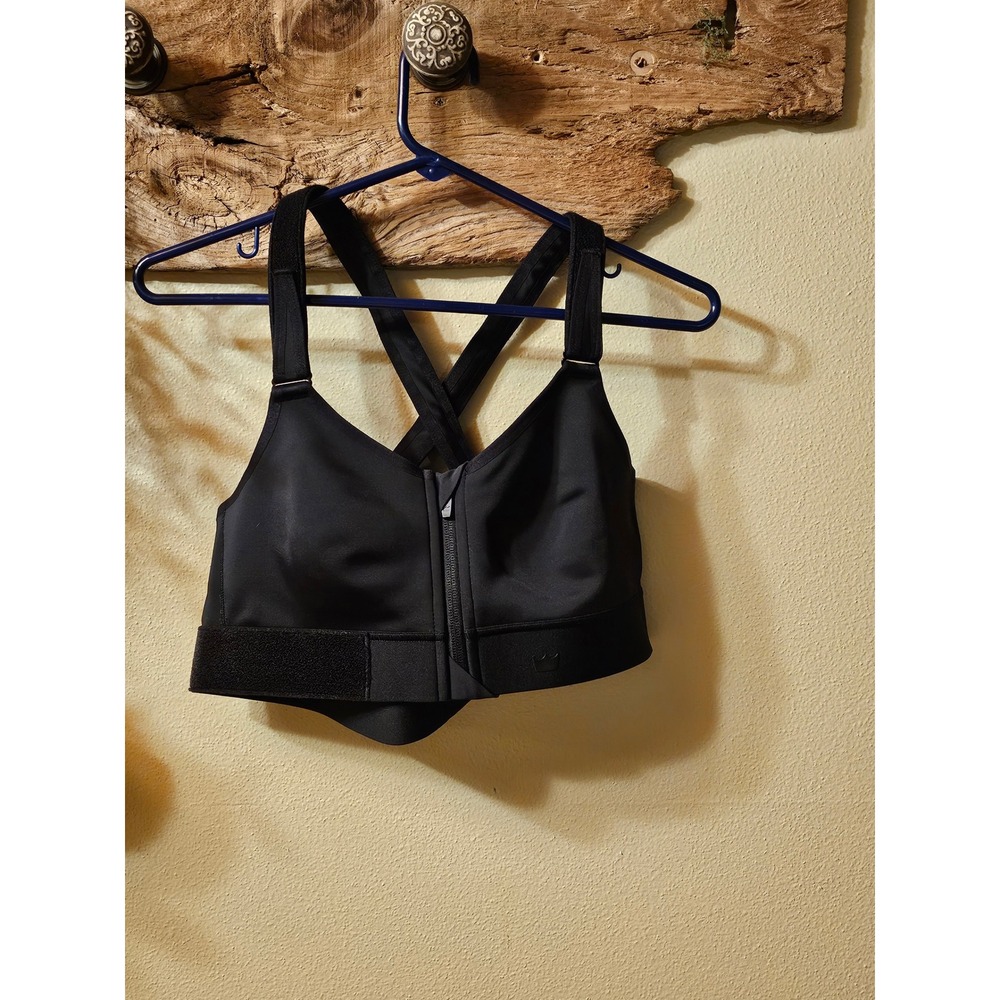 Shefit Ultimate Sports Bra Black High Impact Adjustable Luxe 110003 With Bag